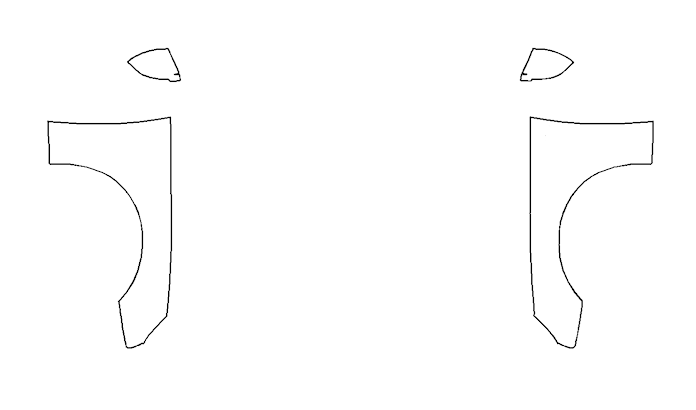 Full Fender and Mirror PPF Kit | AUDI A4 2022