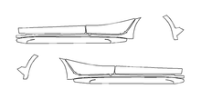 Load image into Gallery viewer, Rocker Panel PPF Kit | AUDI A3 2022