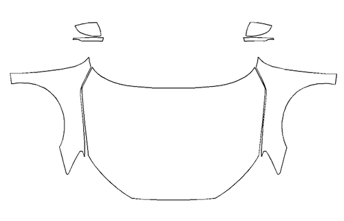 Full Hood Fender and Mirror PPF Kit | AUDI A3 2022