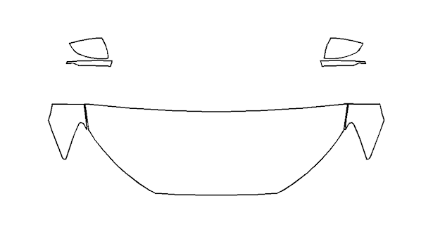 Partial Hood Fender and Mirror PPF Kit | AUDI A3 2021