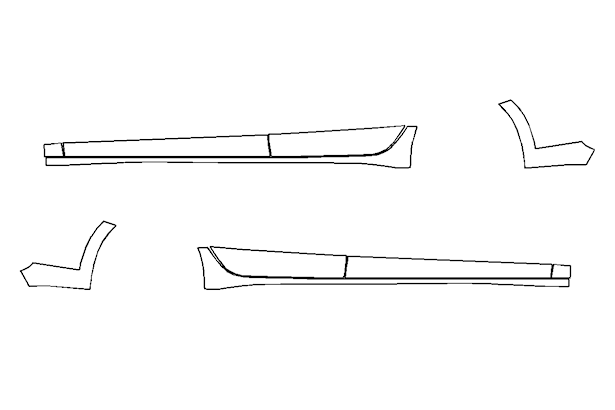 Rocker Panel PPF Kit | AUDI A3 2021