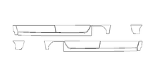 Load image into Gallery viewer, Rocker Panel PPF Kit | CHEVROLET SILVERADO 2500HD LT 2026