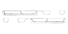 Load image into Gallery viewer, Rocker Panel PPF Kit | CHEVROLET SILVERADO 2500HD LTZ 2026