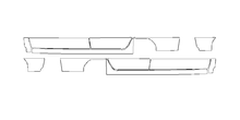 Load image into Gallery viewer, Rocker Panel PPF Kit | CHEVROLET SILVERADO 2500HD LTZ 2026