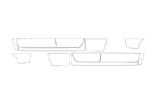 Rocker Panel Kit | CHEVROLET SILVERADO 1500 LTZ 2025