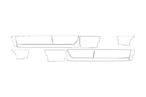 Rocker Panel Kit | CHEVROLET SILVERADO 1500 WT 2025