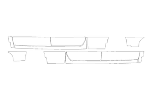 Rocker Panel Kit | CHEVROLET SILVERADO 1500 CUSTOM 2023