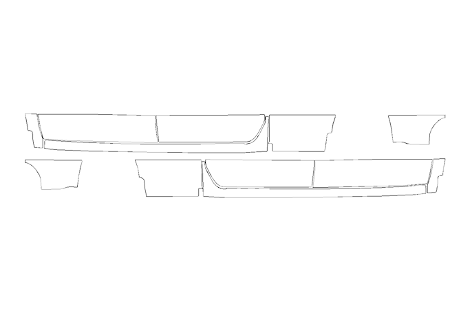 Rocker Panel Kit | CHEVROLET SILVERADO 1500 RST 2026 – NOCHIP.CA