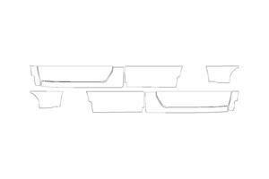Rocker Panel Kit | CHEVROLET SILVERADO 1500 WT 2023