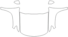 Load image into Gallery viewer, Full Hood Fender and Mirror Kit | CHEVROLET COLORADO 2024
