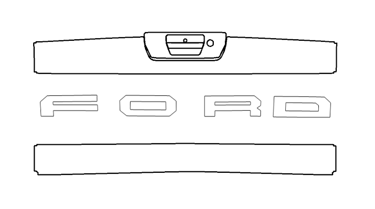 Tailgate Kit | FORD F-150 RAPTOR R 2025 – NOCHIP.CA