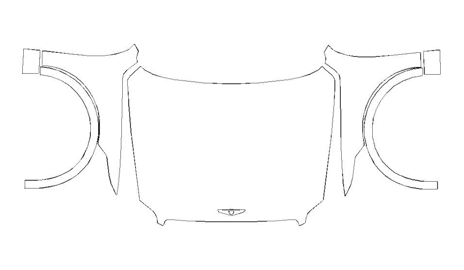 Full Hood Fender and Mirror Kit | GENESIS GV70 2024