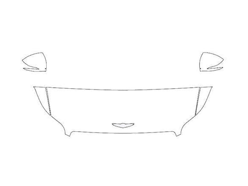 Partial Hood Fender and Mirror Kit | GENESIS GV70 2024