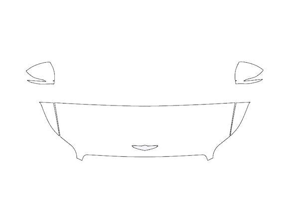 Partial Hood Fender and Mirror Kit | GENESIS GV70 2023