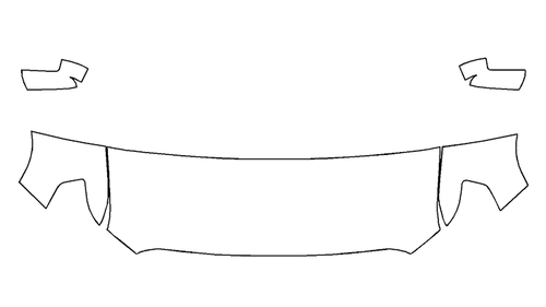 Partial Hood Fender & Mirror Kit | GMC SIERRA 1500 2025