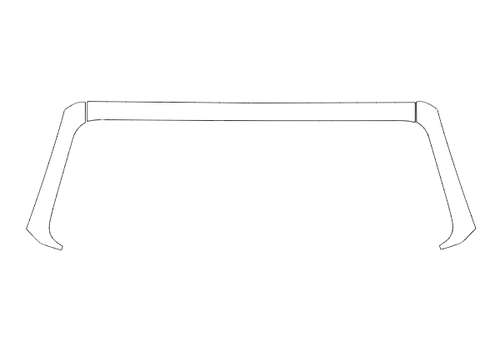 Windshield Trim Kit | JEEP WRANGLER UNLIMITED 4 DOOR WILLYS 2022