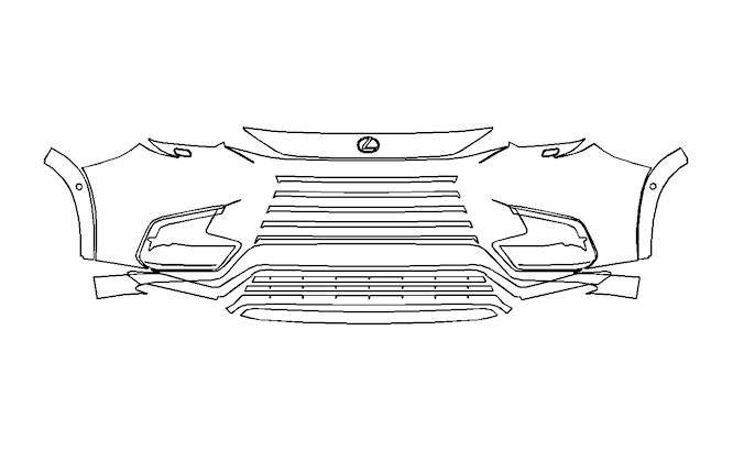 Bumper Kit | LEXUS TX350 | TX500h F-Sport 2024