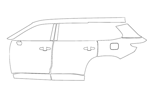 Left Side Kit | LEXUS TX550h 2024