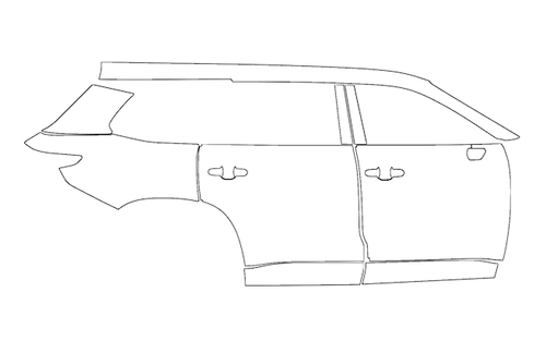 Right Side Kit | LEXUS TX350 | TX500h F-Sport 2024