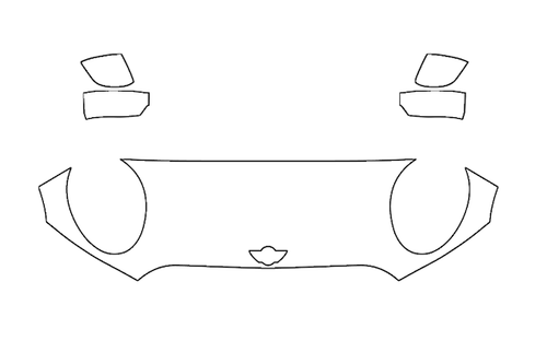 Partial Hood and Mirror PPF Kit | MINI HARDTOP 2 DOOR 2021