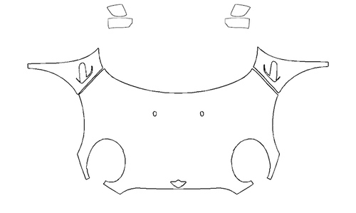 Full Hood Fender and Mirror PPF Kit | MINI HARDTOP 2 DOOR 2021