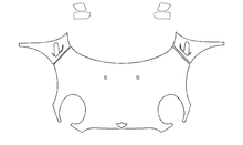Load image into Gallery viewer, Full Hood Fender and Mirror PPF Kit | MINI HARDTOP 2 DOOR 2020