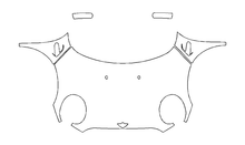 Load image into Gallery viewer, Full Hood Fender and Mirror PPF Kit | MINI HARDTOP 4 DOOR 2017