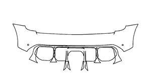 Rear Bumper PPF Kit | MINI HARDTOP 2 DOOR 2022