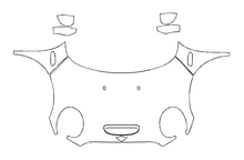 Load image into Gallery viewer, Full Hood Fender and Mirror PPF Kit | MINI HARDTOP 2 DOOR 2022