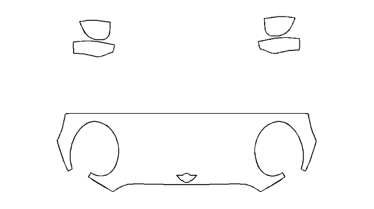 Hood and Mirror PPF Kit | MINI HARDTOP 2 DOOR 2022