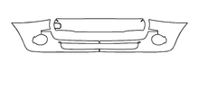 Load image into Gallery viewer, Bumper PPF Kit | MINI HARDTOP 2 DOOR 2021
