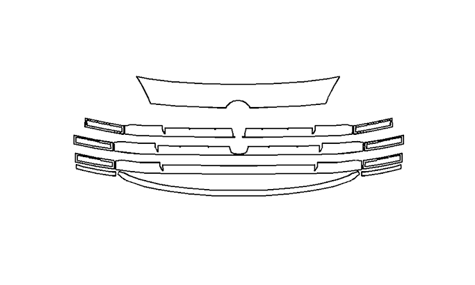 Grille PPF Kit | NISSAN KICKS 2025