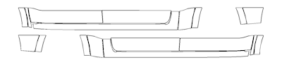 Rocker Panel PPF Kit | RAM 1500 LIMITED LONGHORN 2026