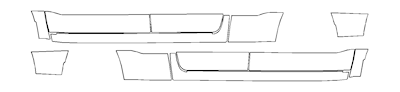 Rocker Panel PPF Kit | RAM 1500 SPORT 2025