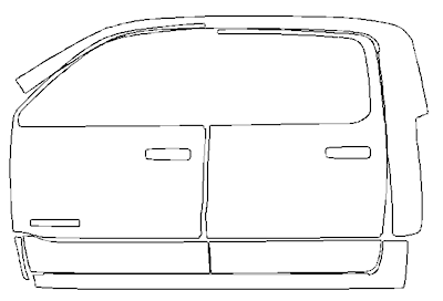 Left Side Cab PPF Kit | RAM 1500 WARLOCK 2026 