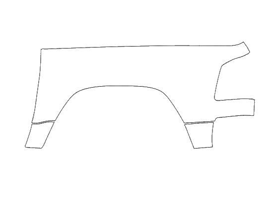 Left Side Box PPF Kit | RAM 1500 RHO 2025 