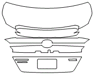 Trunk Lid PPF Kit | SUBARU WRX 2022