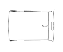 Load image into Gallery viewer, Roof PPF Kit | TOYOTA TACOMA SR | SR5 2025