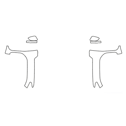 Full Fender and Mirror Kit | TOYOTA TACOMA PRERUNNER 2025 – NOCHIP.CA