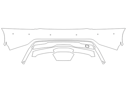 Rear Bumper Kit | TESLA MODEL S 2023