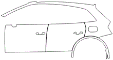 Load image into Gallery viewer, Left Side Kit | AUDI Q5 BASE 2022