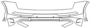 Rear Bumper Kit | AUDI SQ5 SPORTBACK 2021