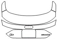 Load image into Gallery viewer, Trunk Lid Kit | AUDI e-tron GT 2023