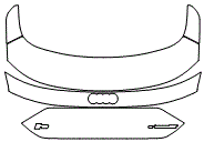 Load image into Gallery viewer, Trunk Lid Kit | AUDI e-tron GT 2023