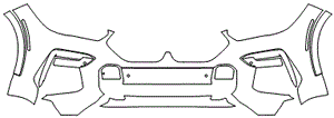 Bumper Kit | BMW X6 M SPORT 2023