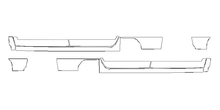 Load image into Gallery viewer, Rocker Panel PPF Kit | CHEVROLET SILVERADO 2500HD HIGH COUNTRY 2026