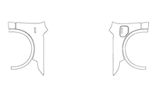 Load image into Gallery viewer, Full Fender and Mirror Kit | ACURA ZDX 2025