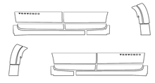 Load image into Gallery viewer, Rocker Panel PPF Kit | CHEVROLET TRAVERSE 2024