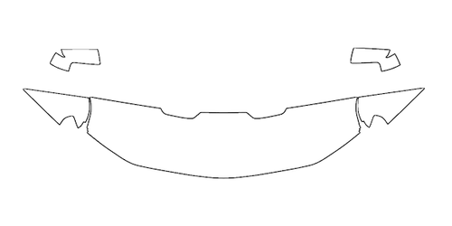 Partial Hood Fender and Mirror Kit | CHEVROLET SILVERADO 1500 CUSTOM TRAIL BOSS 2023