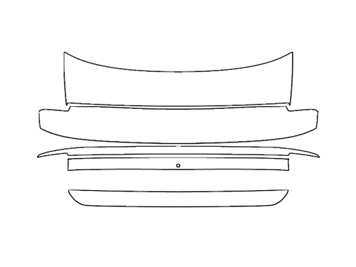 Trunk Lid PPF Kit | DODGE CHARGER DAYTONA 2025